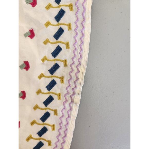 NWD By Anthropologie Embroidered Maxi Dress Size S Ivory #9E419 - Picture 11 of 16